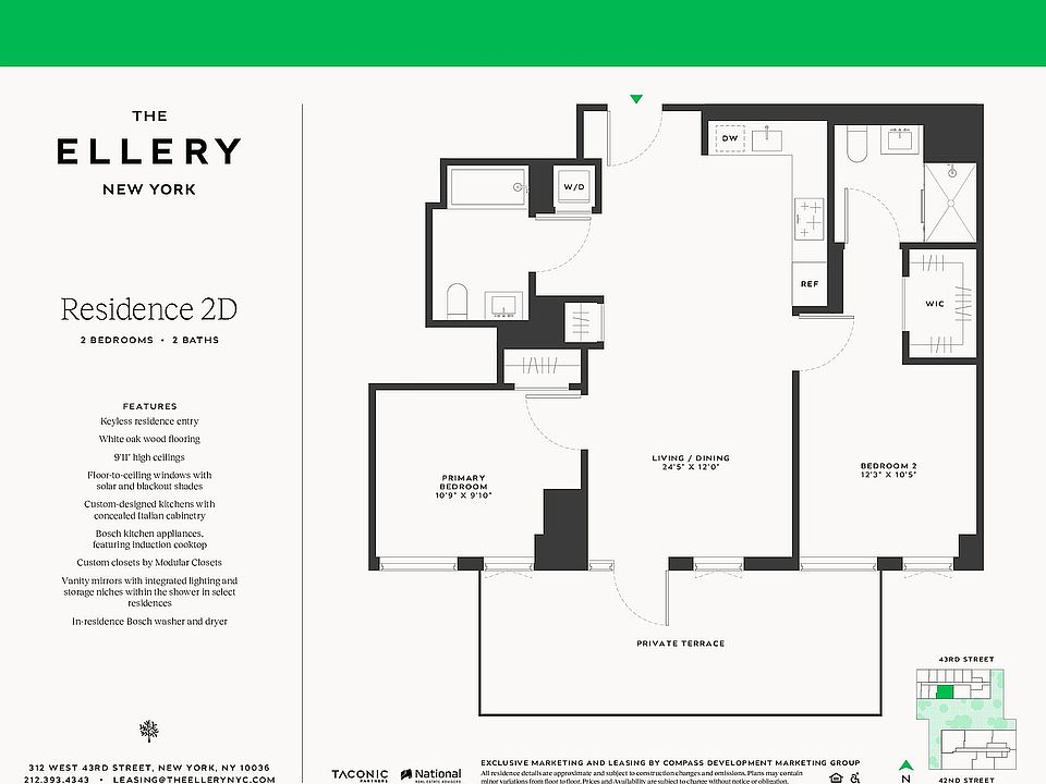 1st image of 312 W 43rd St #2D