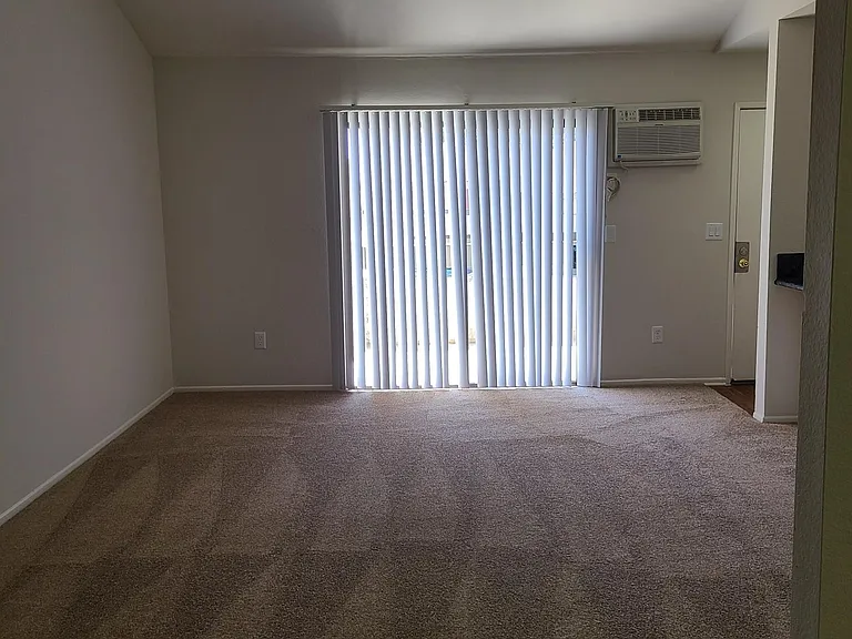 Alcove and living room