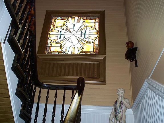 Landing leading upstairs