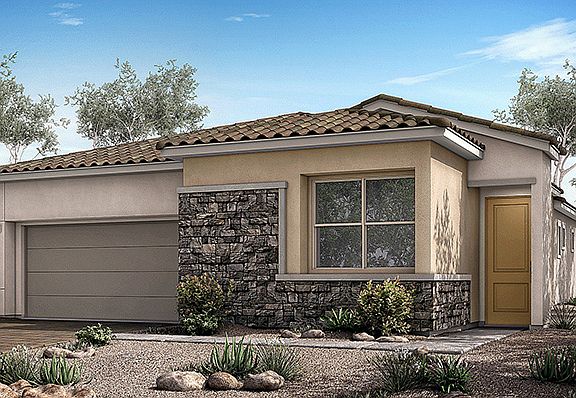 Crystal Canyon in Summerlin Collection One - Vista plan 2 - Elevation D