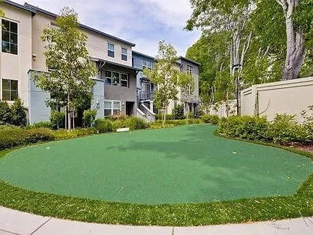 Private put golf area