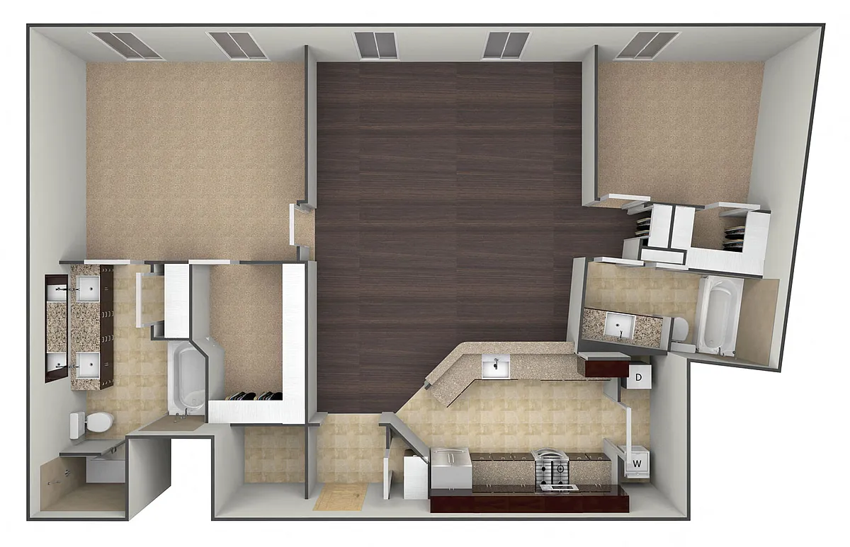 Floor plan B3A