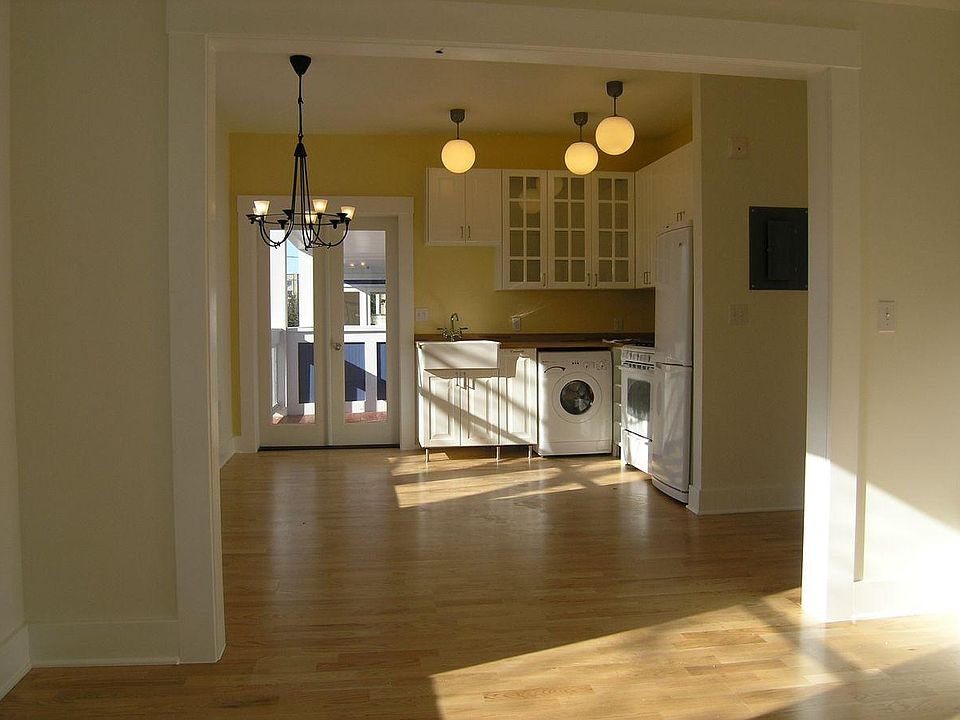Kitchen and dinning area leading out to the balcony