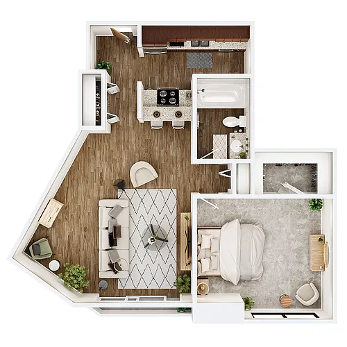 Floor plan A4 Lytle