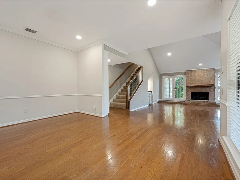 Dining Room open to Living Area