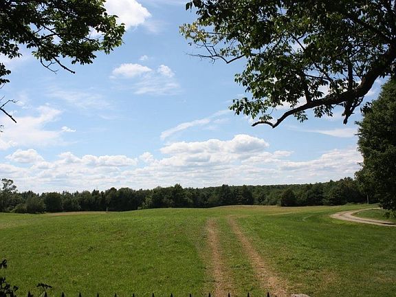 The land from the street