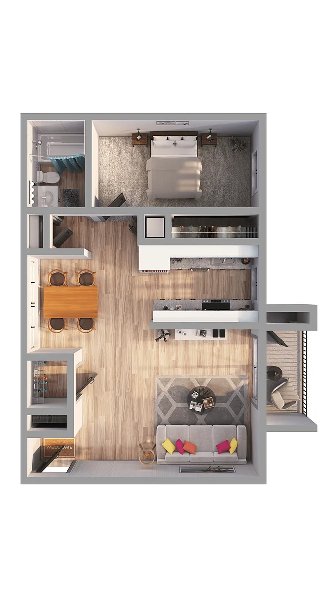 Floor plan A1