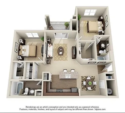 Floor plan Crabtree
