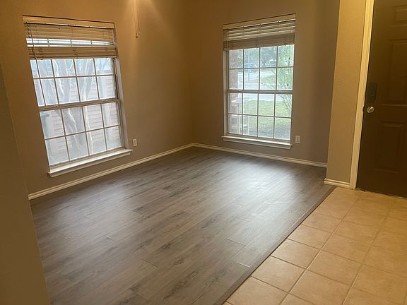 Flex Room with New Planked Flooring