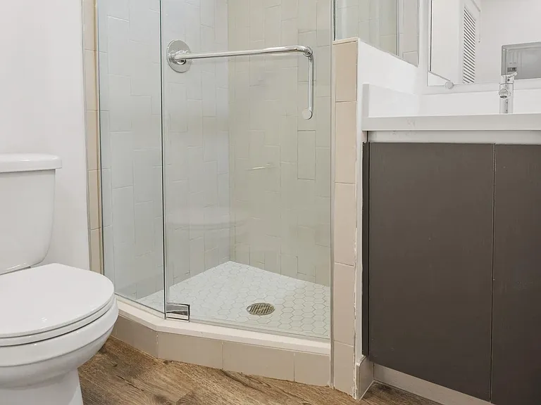 Spacious Bathroom with Stand-In Shower