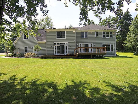 Large deck off the kitchen.
