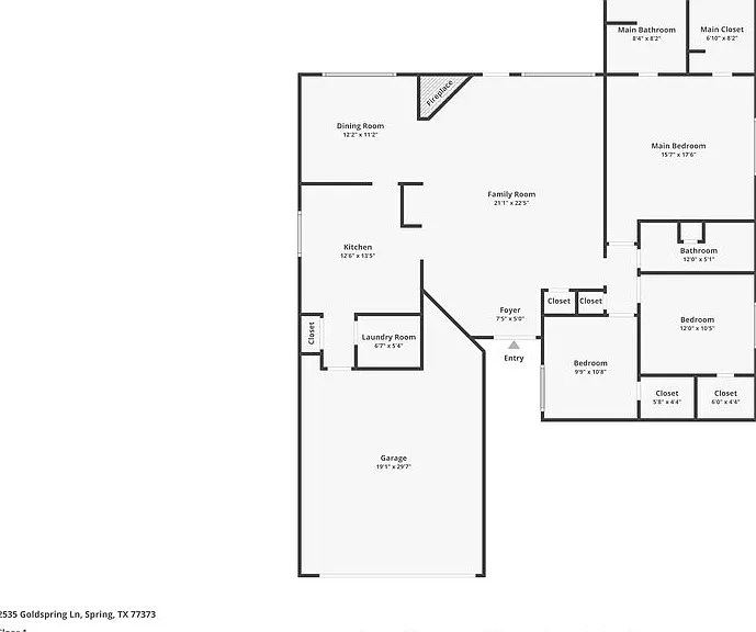 2535 Goldspring Ln — Photo 2