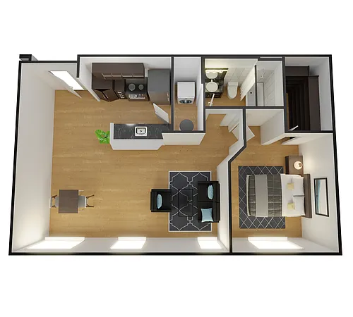 Floor plan Cervinia