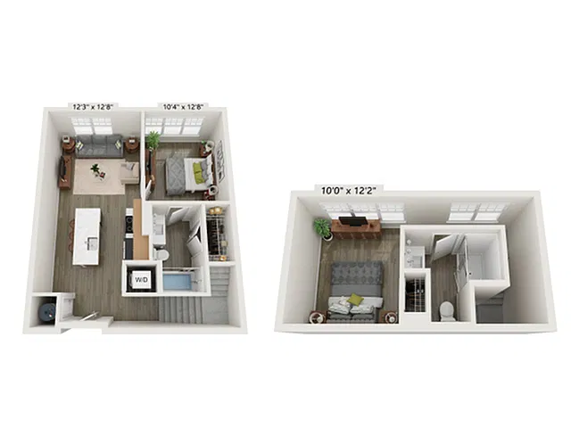 Floor plan 2x2 TH