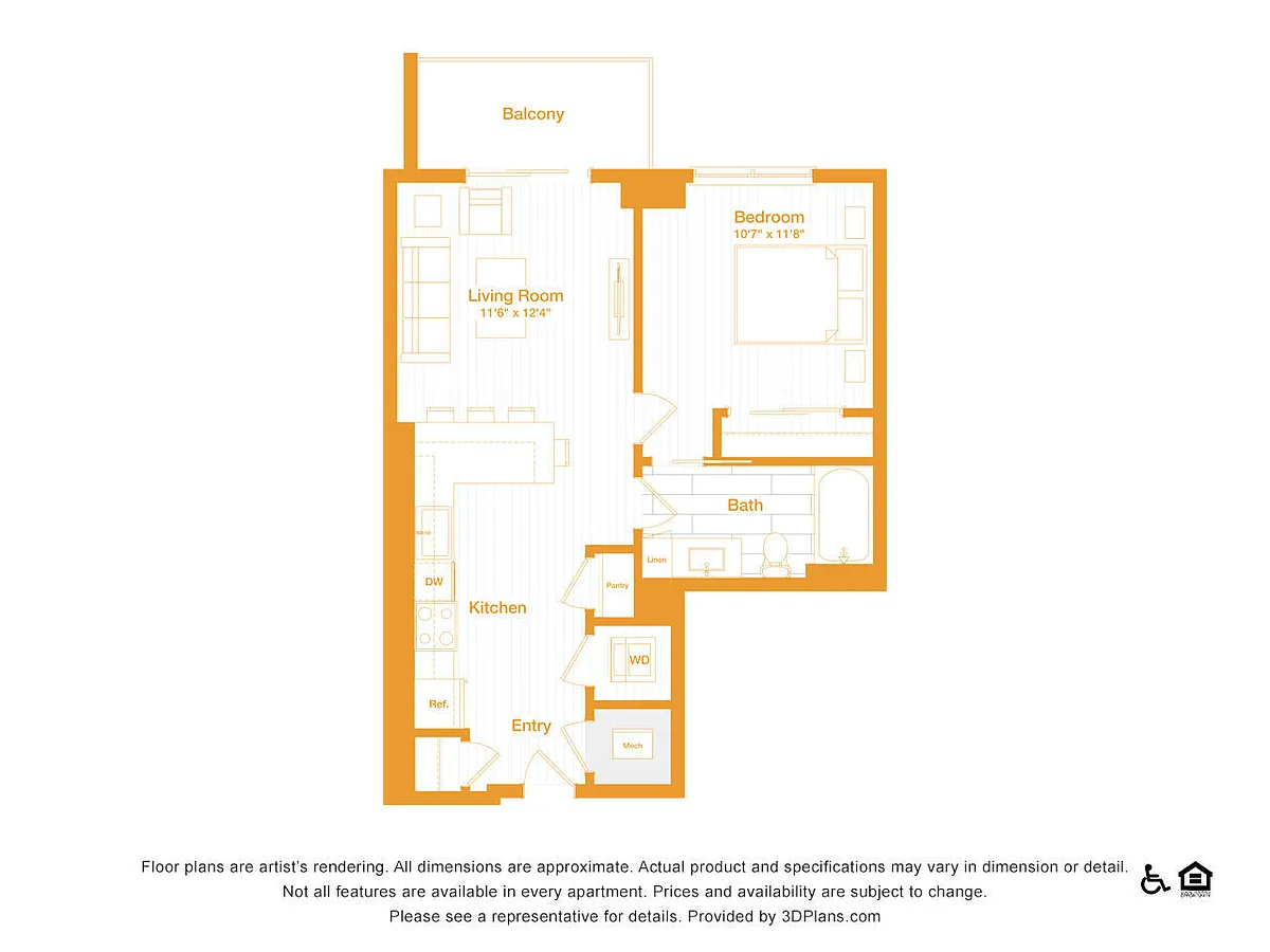 Floor plan 1A