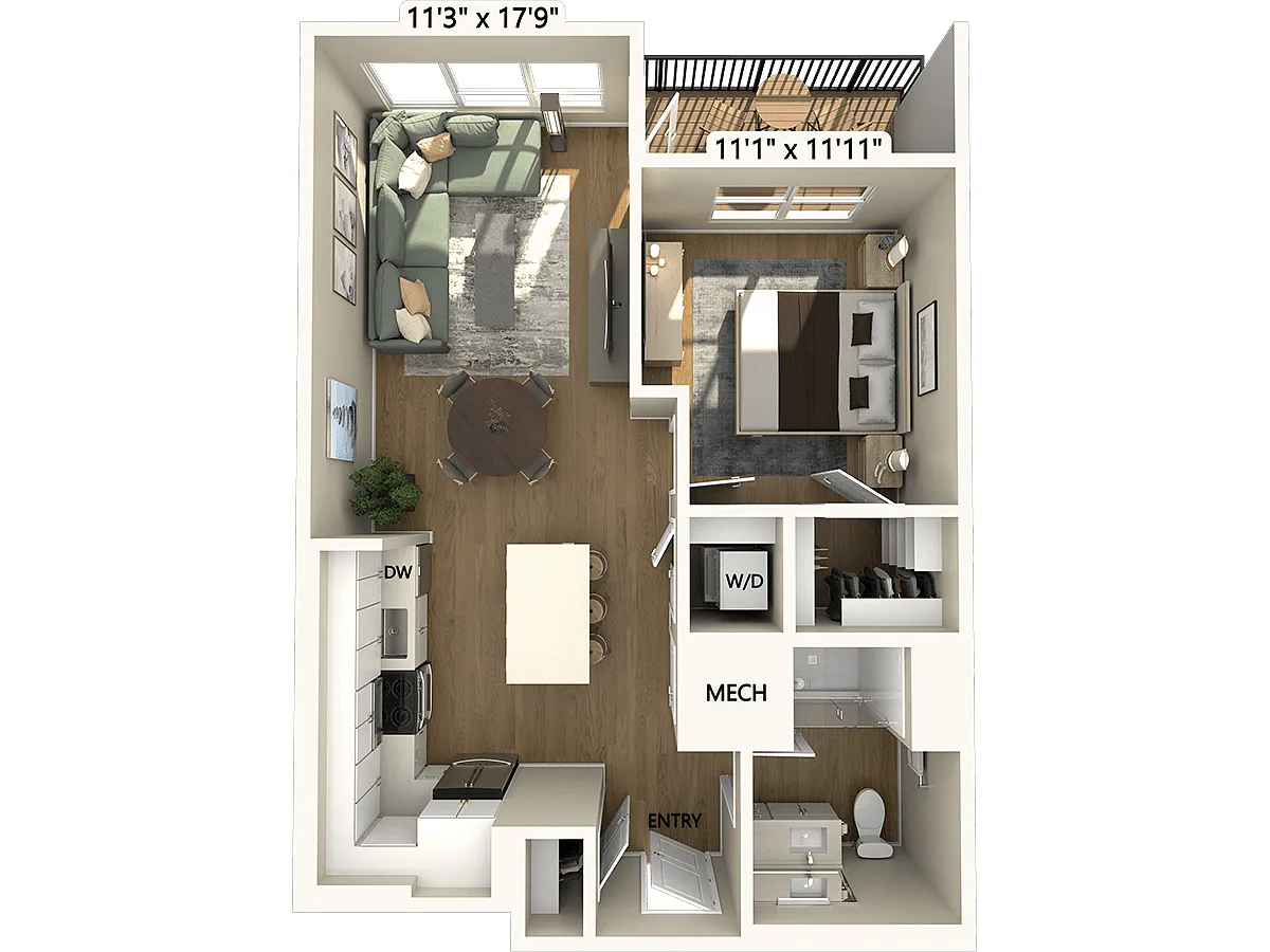 Floor plan A2-688-1