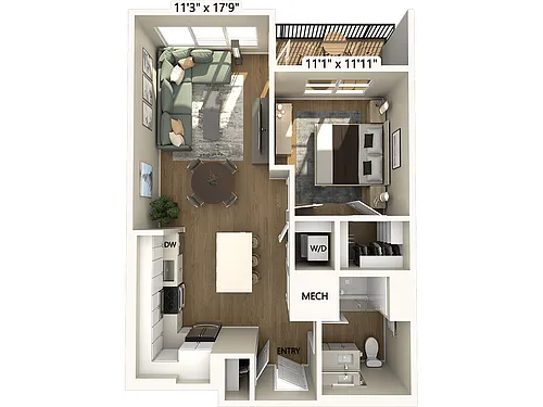 Floor plan A2-688-1
