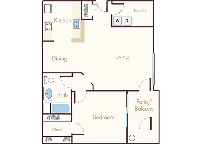Floor plan Hillside