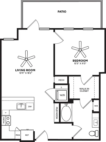 Floor plan A21