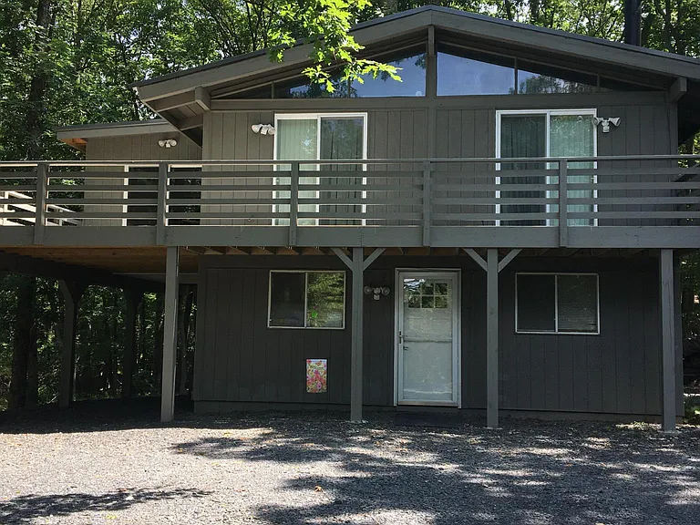 FRONT OF HOUSE ELEVATION
