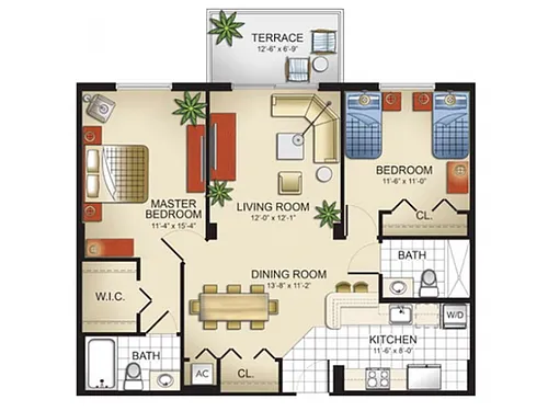 Floor plan Model i5