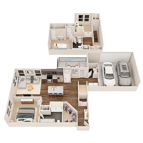 Floor plan Cibolo Townhome