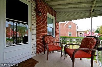 Shaded Front Porch