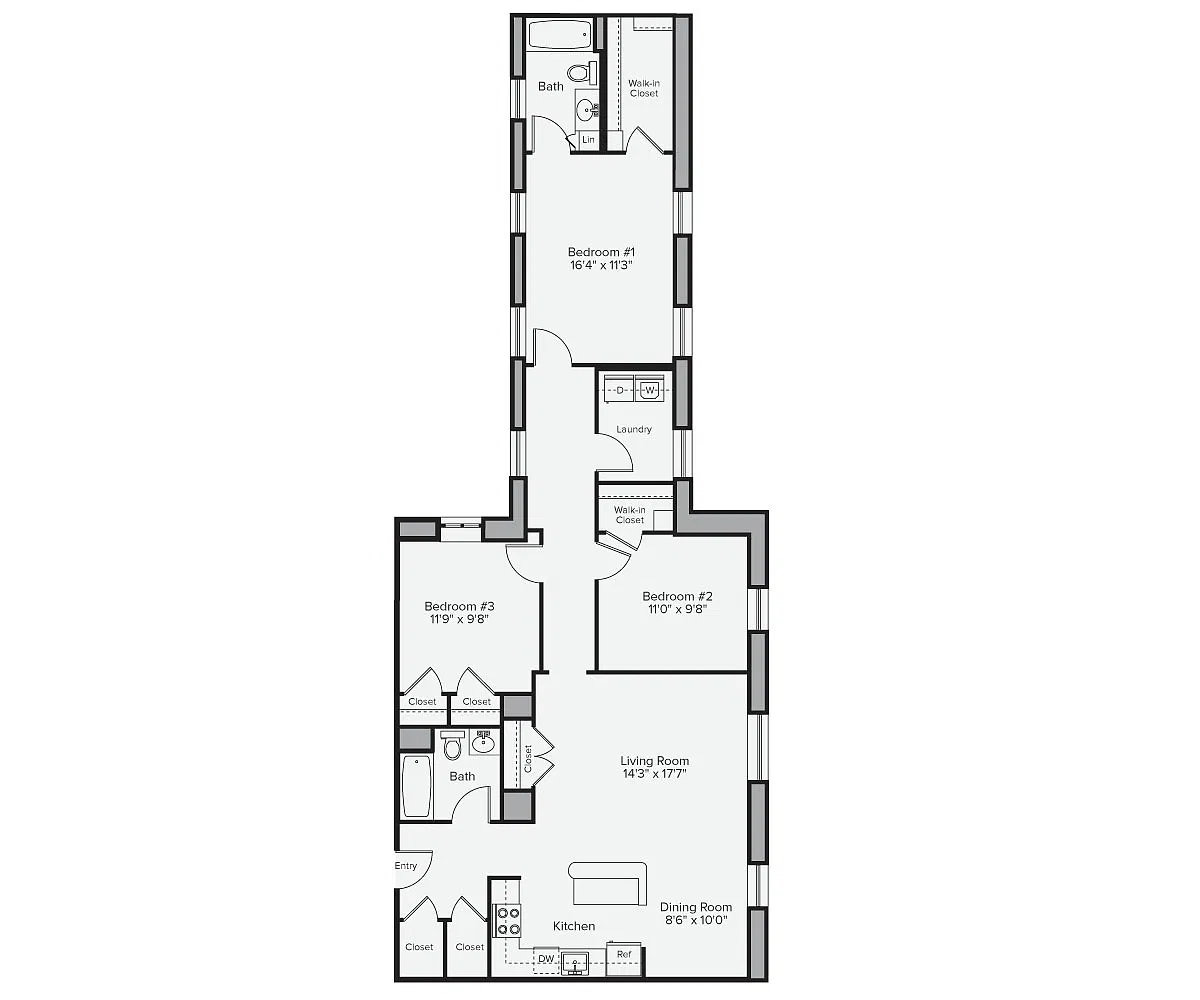Floor plan C1-1340