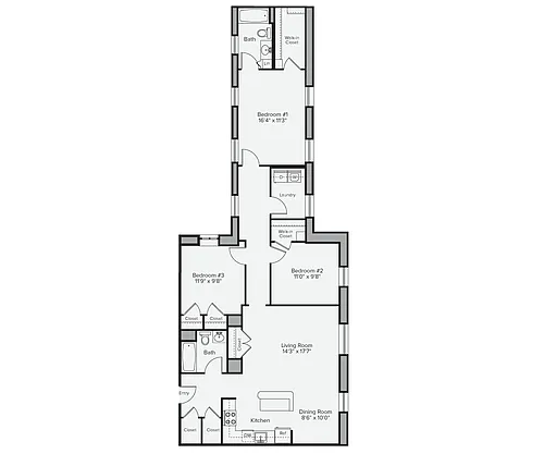 Floor plan C1-1340
