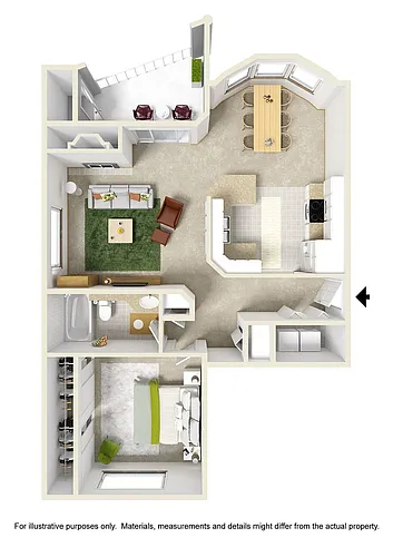 Floor plan The Sangria