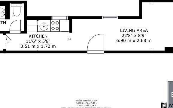 2nd image of 246 W 22nd St #1F