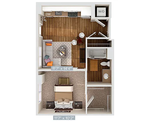 Floor plan A1-540