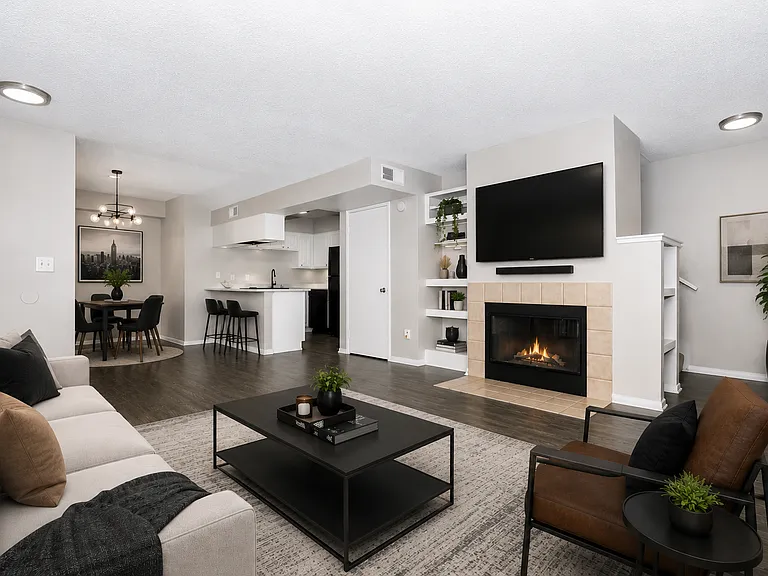 Living Room - Digitally Furnished