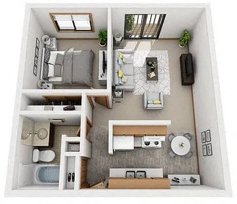 Floor plan West Elm