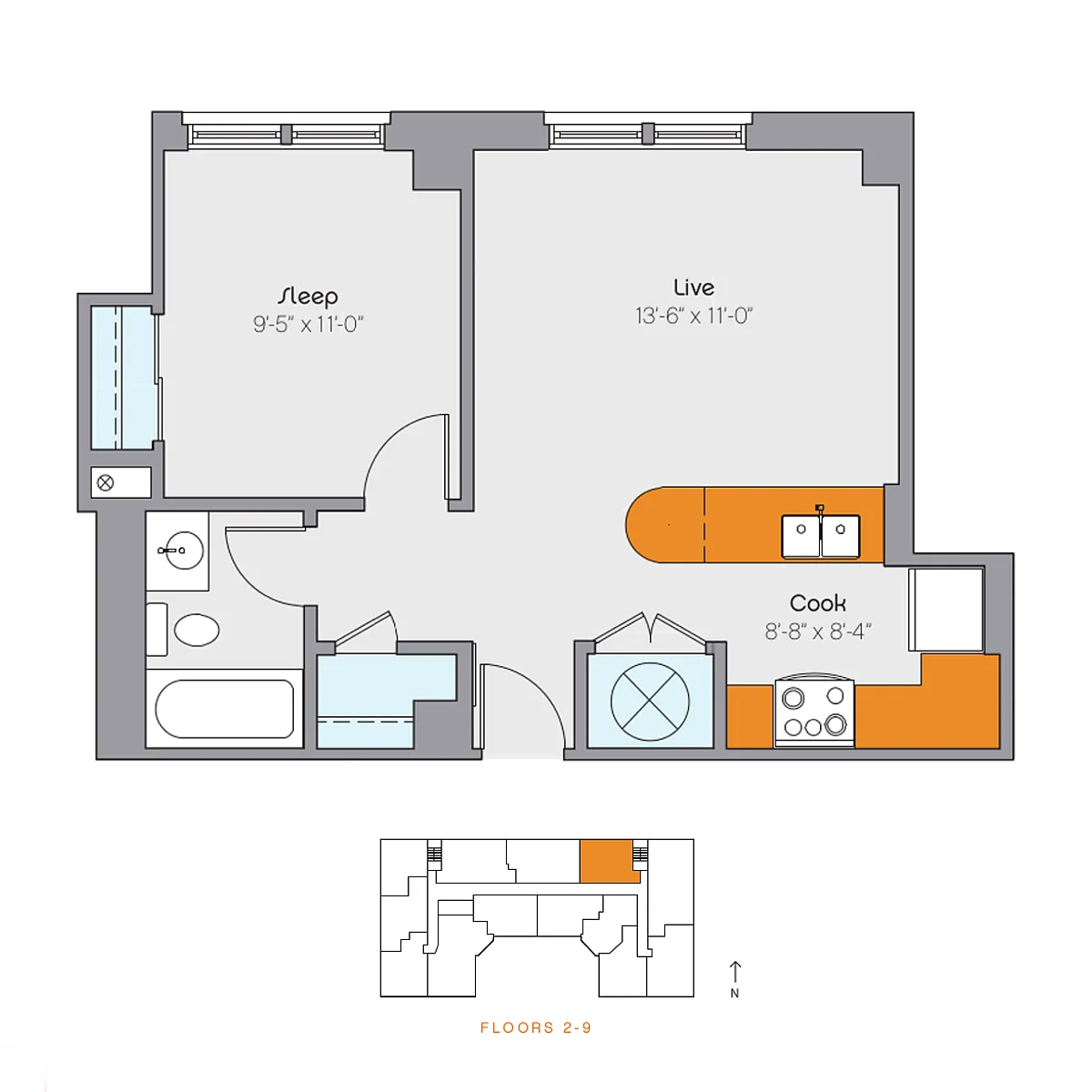 Floor plan clyd-1bT03