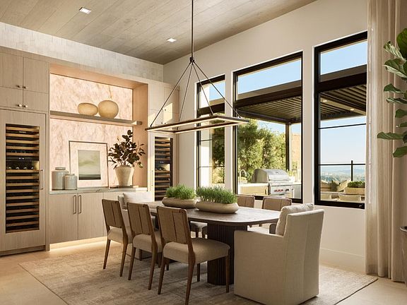 A photo of the Grand Dining in the Aliento model residence at Vista in Orchard Hills.
