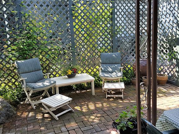 patio area