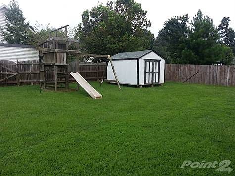 Rear Playground n Storage Shed