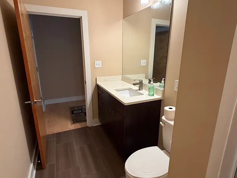 Second Bath with tub/shower