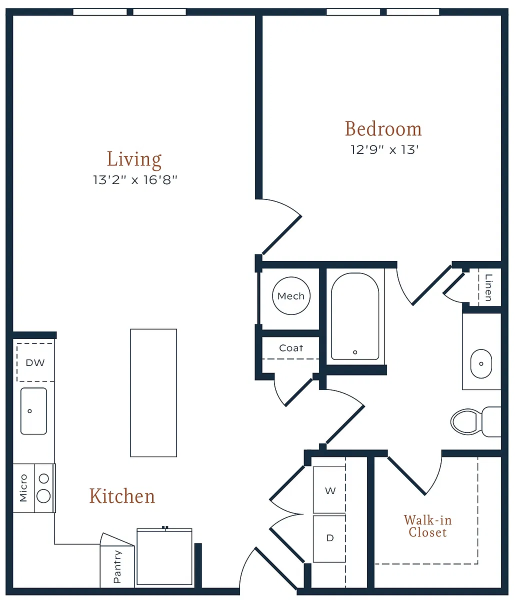 Floor plan A2 60 - Essential Housing