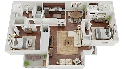 Floor plan Charleston - Hearth