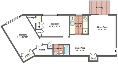 Floor plan Envoy