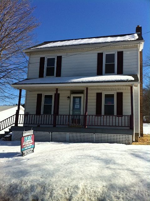 front with sign