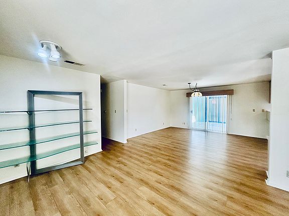 Living Room and Dining Area with Slider
