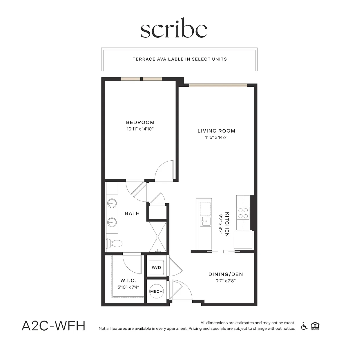 Floor plan A2C-WFH