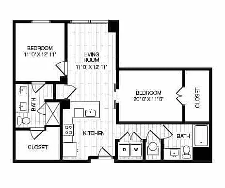 Floor plan B3
