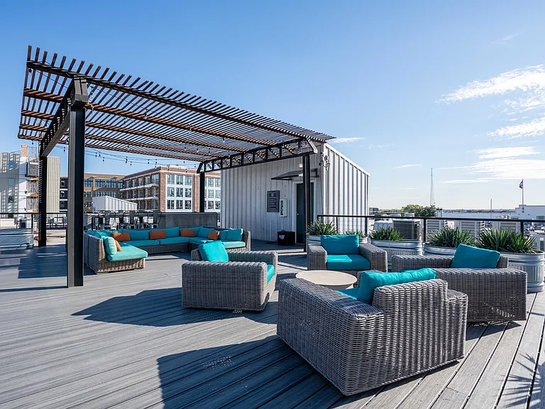 Sky Lounge with Downtown Views