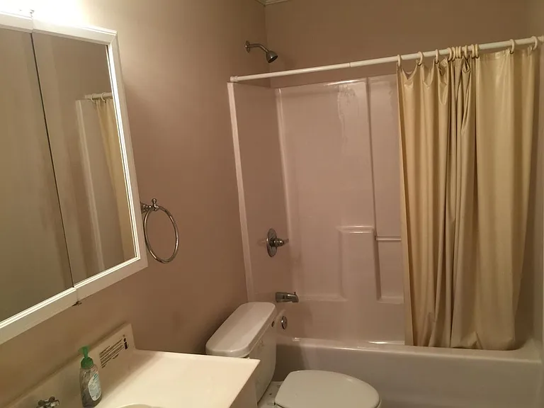 Basement bathroom