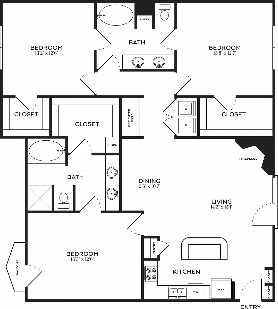 Floor plan C1