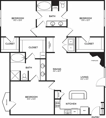 Floor plan C1